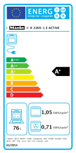 Energiesparlabel TwinSet Comfort: Herd und Kochfeld (Einbau-Herd)