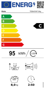 Energiesparlabel TEB 645 WP