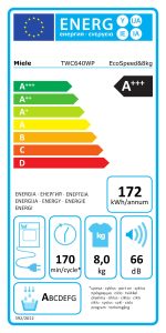 Energiesparlabel TWC 640 WP